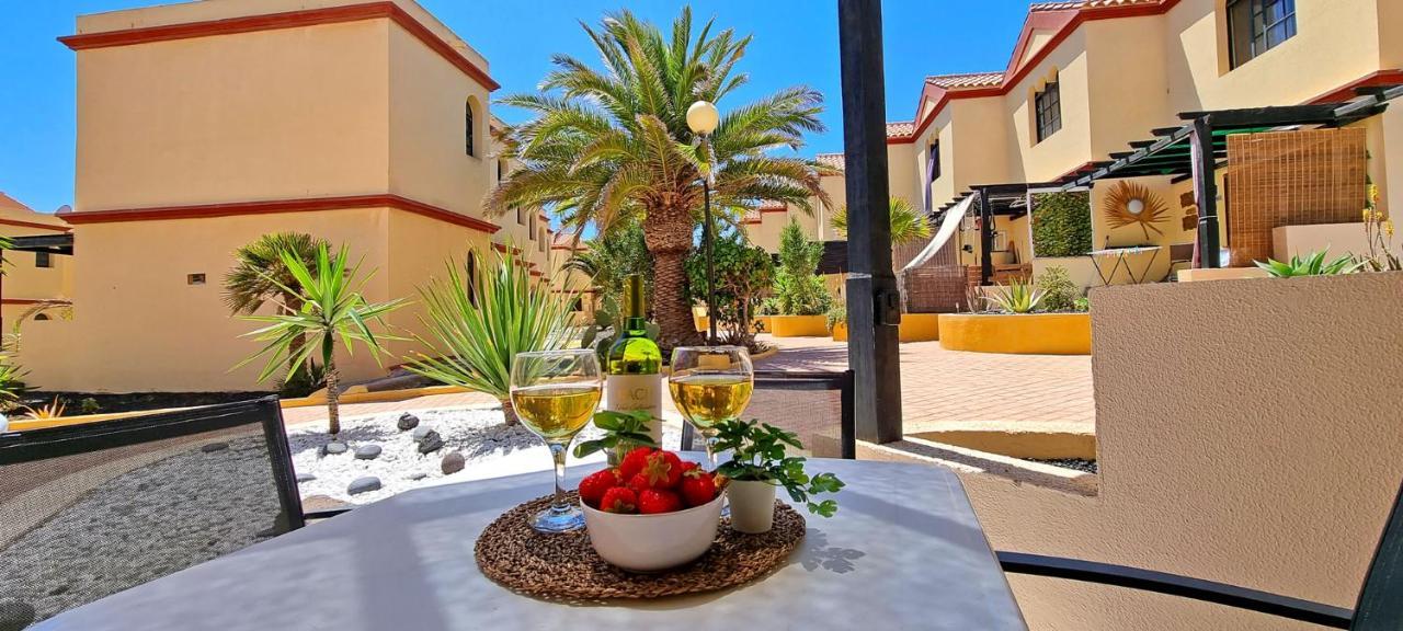 Ferienwohnung C16 Green Oasis - Costa Calma - Glasfaserinternet Exterior foto